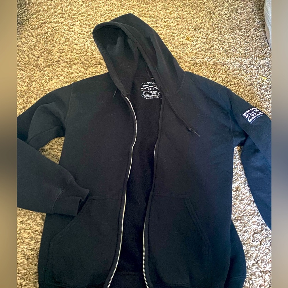 Grunt Style zip up hoodie size small